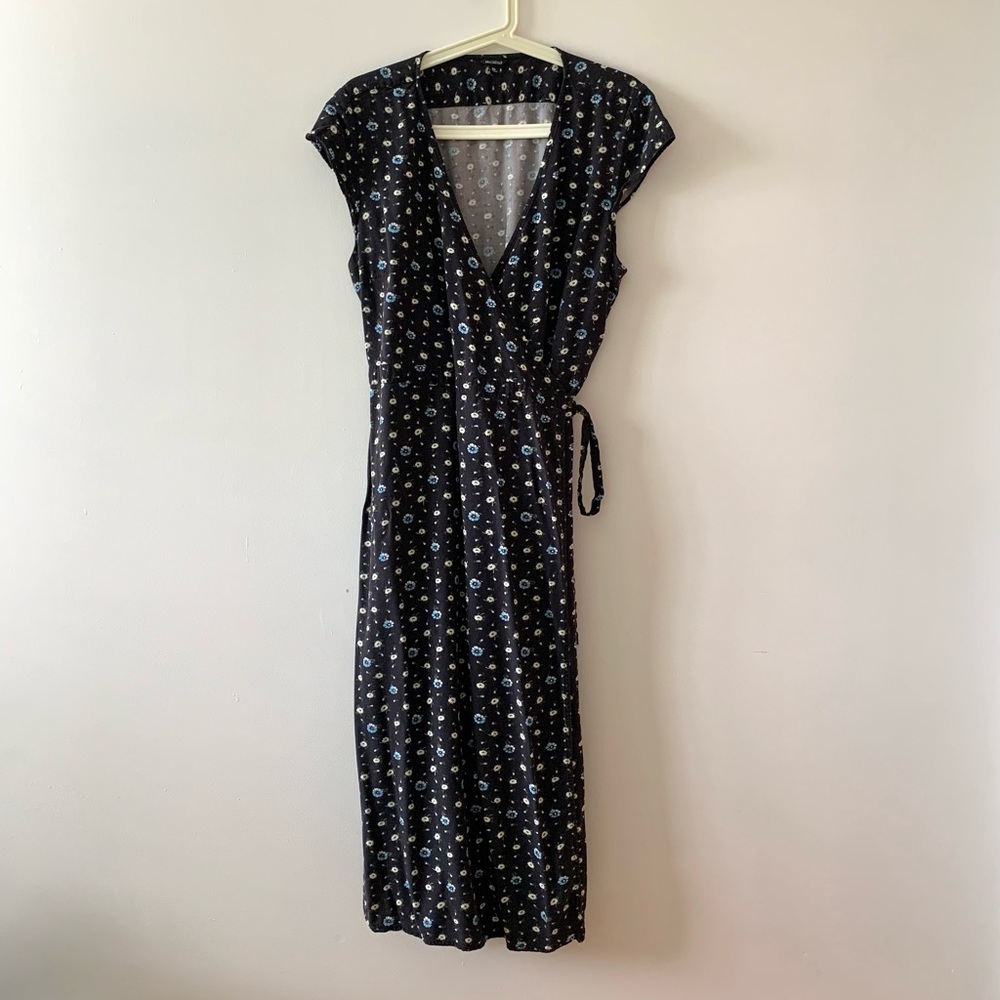 J. Crew Wrap Floral Dress
